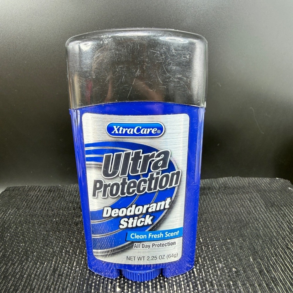 XtraCare Ultra Protection Deodorant Stick Clean Fresh Scent 2.25 Oz Blue 64g - Picture 9 of 10